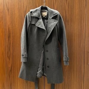 Banana Republic Pea Coat Grey